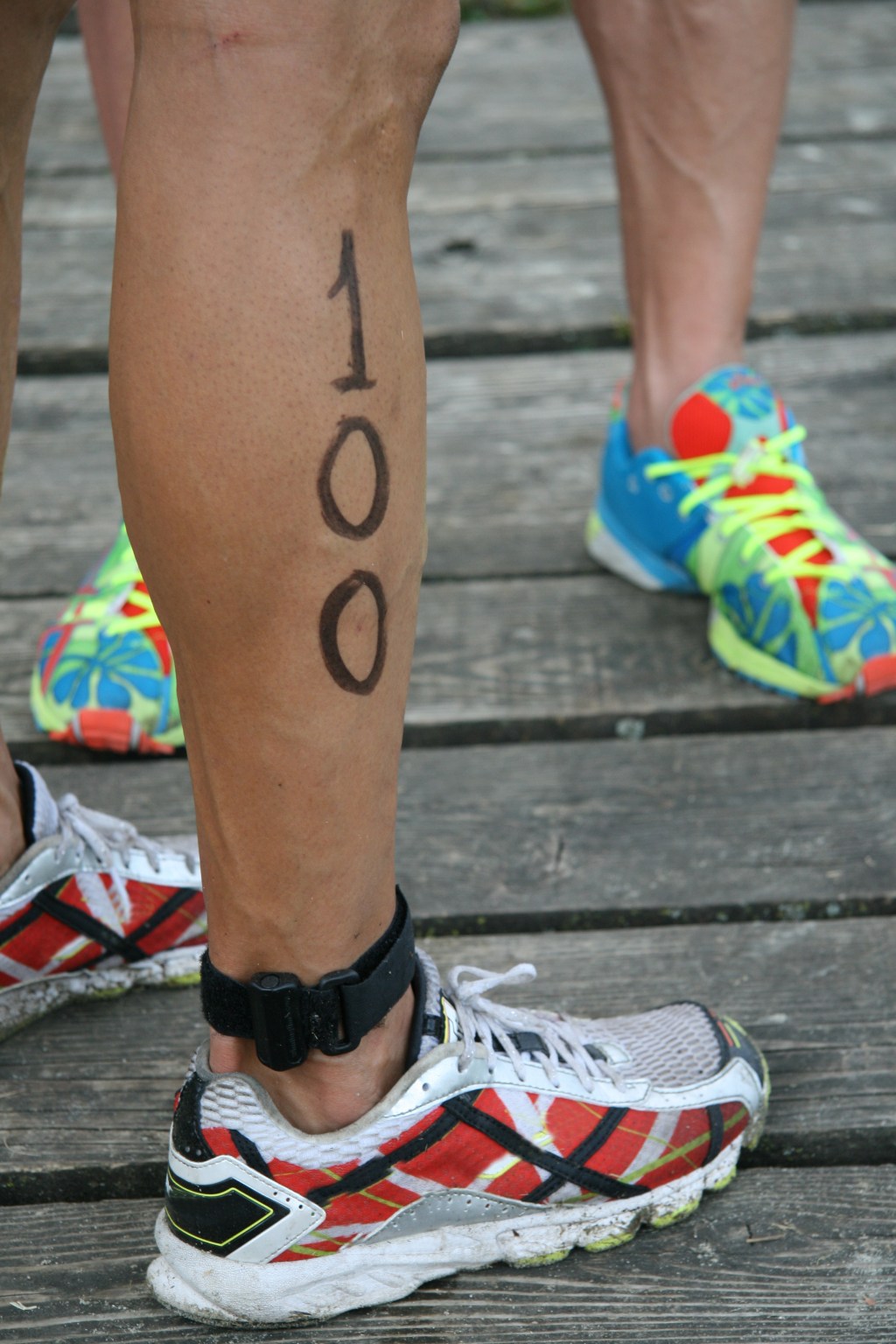 triathlon calf race numbers